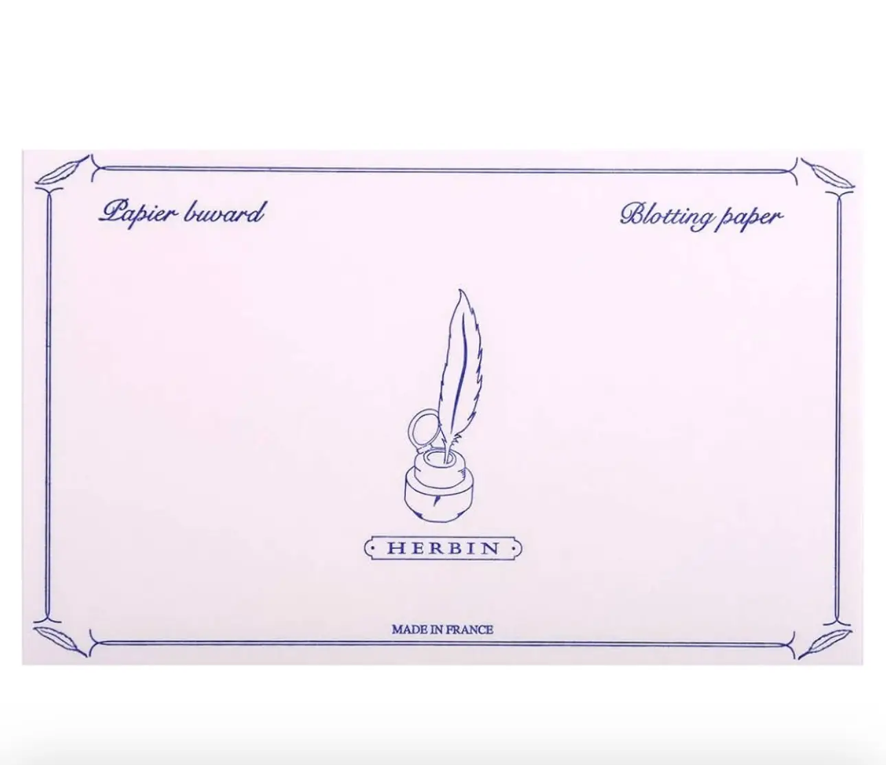 Blotting paper for ink