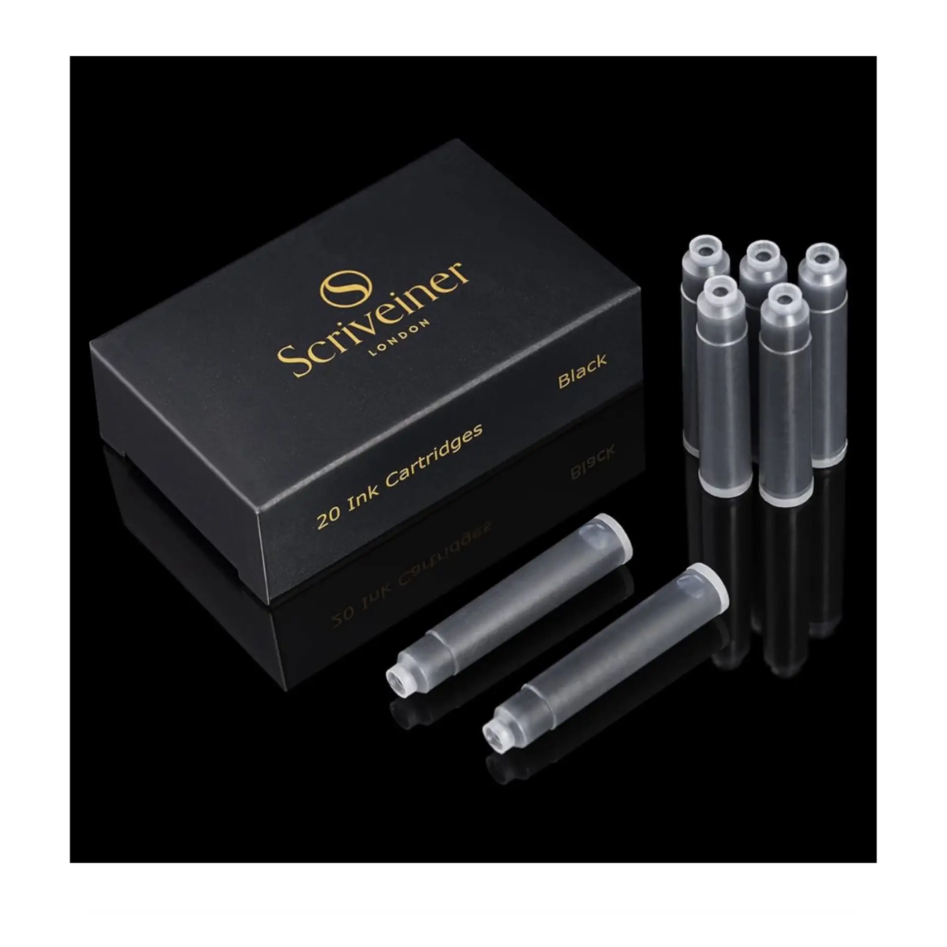 Ink cartridges for scriveiner fountain pen